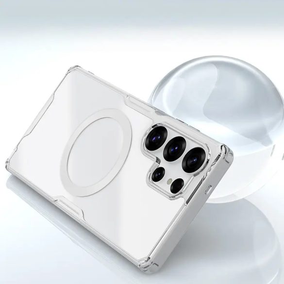 Nillkin Nature TPU Pro MagSafe-kompatibilis tok Samsung Galaxy S25 Ultra - fehér