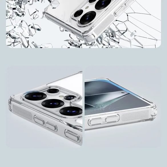 Nillkin Nature TPU Pro MagSafe-kompatibilis tok Samsung Galaxy S25 Ultra - fehér