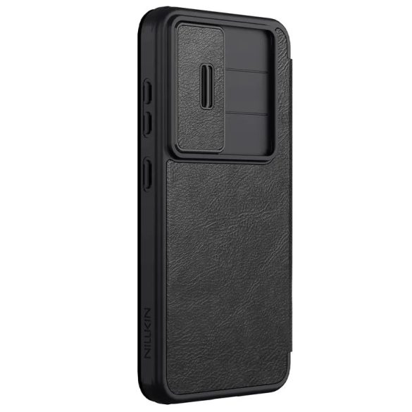 Nillkin Qin Pro kinyitható tok Samsung Galaxy S25 - fekete