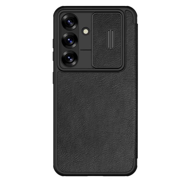 Nillkin Qin Pro kinyitható tok Samsung Galaxy S25 Plus - fekete