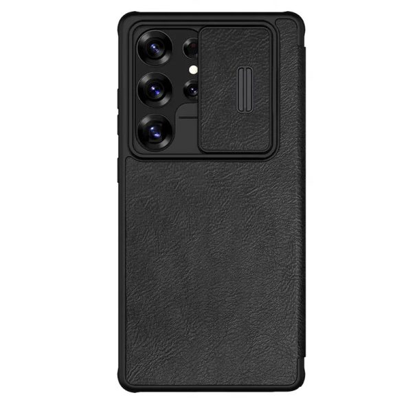 Nillkin Qin Pro kinyitható tok Samsung Galaxy S25 Ultra - fekete