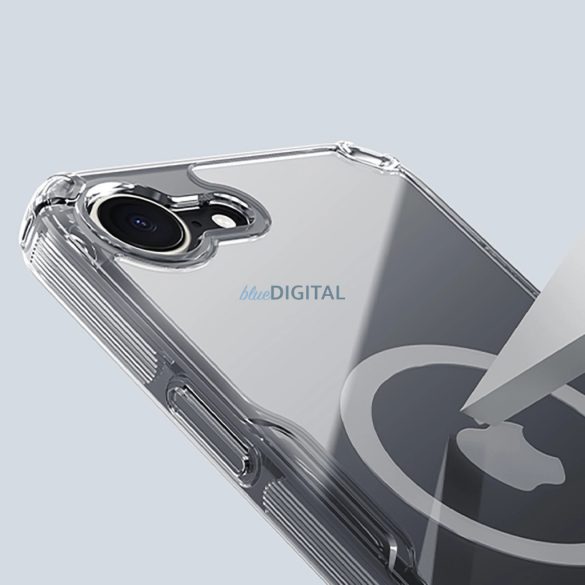 Nillkin Nature Pro MagSafe-kompatibilis tok iPhone 16e - átlátszó