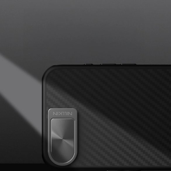 Nillkin CarboProp MagSafe-kompatibilis tok iPhone 16e - fekete