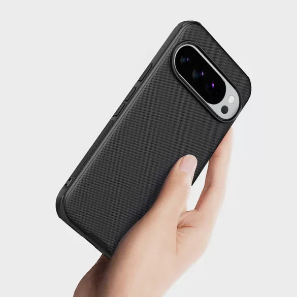 Nillkin Super Frosted Shield Pro tok Google Pixel 10/10 Pro készülékhez - Fekete