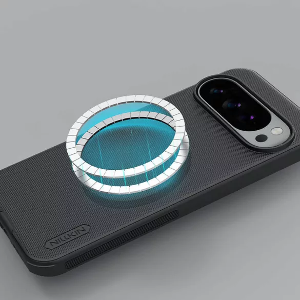 Nillkin Super Frosted Shield Pro mágneses kompatibilis tok a Google Pixel 10 Pro XL-hez - fekete