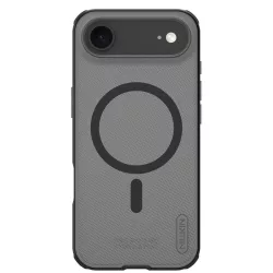   Super Frosted Shield Pro mágneses tok IP17 Air átlátszó fekete