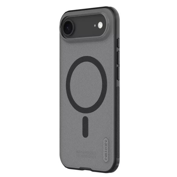 Super Frosted Shield Pro mágneses tok IP17 Air átlátszó fekete