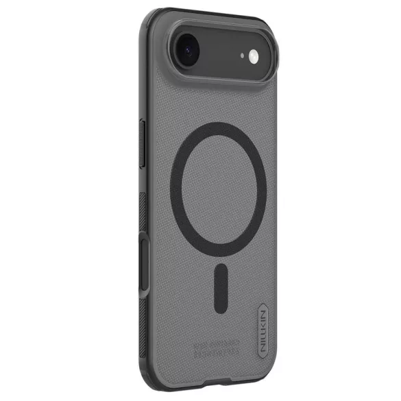 Super Frosted Shield Pro mágneses tok IP17 Air átlátszó fekete