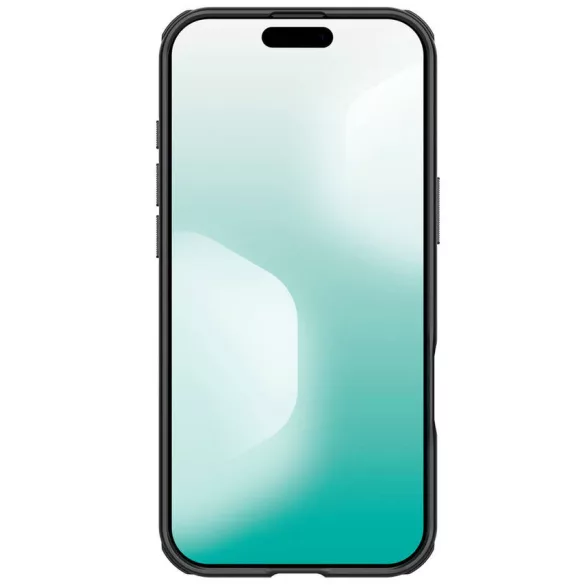 Super Frosted Shield Pro mágneses tok IP17 Air átlátszó fekete