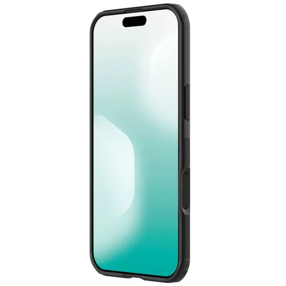 Super Frosted Shield Pro mágneses tok IP17 Air átlátszó fekete
