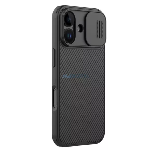 Nillkin CamShield Pro mágneses tok kompatibilis a MagSafe készülékkel iPhone 17 készülékhez - Fekete