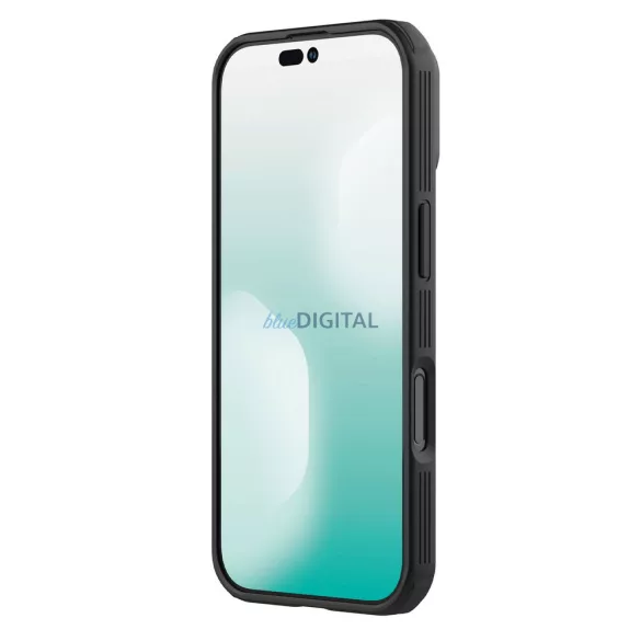 Nillkin CamShield Pro mágneses tok kompatibilis a MagSafe készülékkel iPhone 17 készülékhez - Fekete
