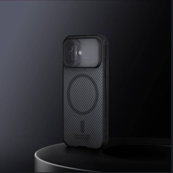 CamShield Pro mágneses tok IP17 átlátszó fekete