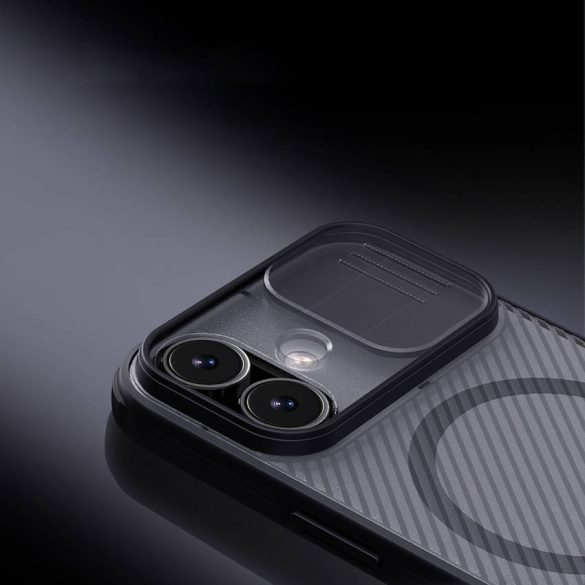 CamShield Pro mágneses tok IP17 átlátszó fekete