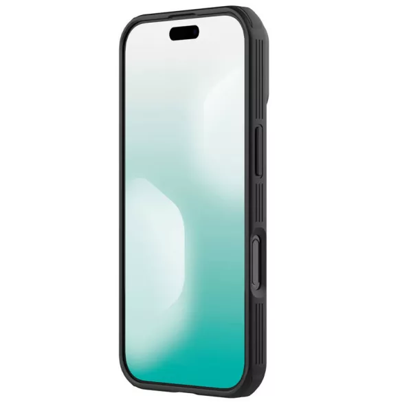 CamShield Pro mágneses tok IP17 Air átlátszó fekete