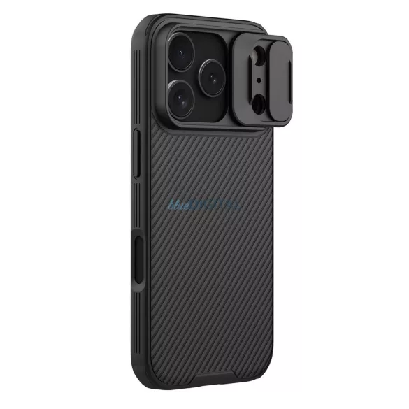 Nillkin CamShield Pro mágneses tok kompatibilis a MagSafe iPhone 17 Pro készülékkel - Fekete