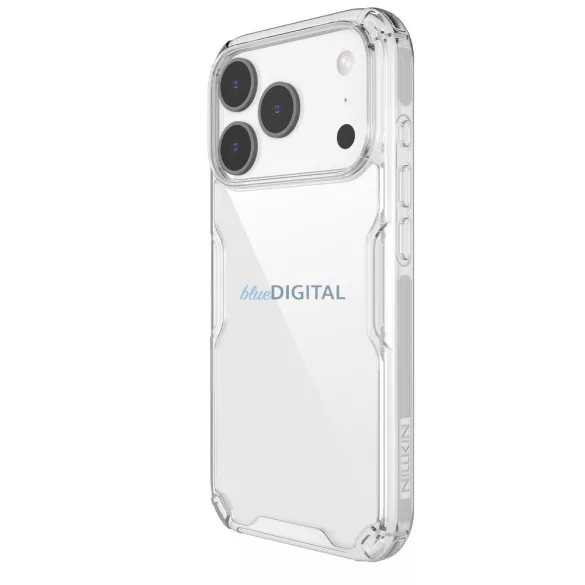Nillkin Nature TPU Pro tok iPhone 17 Pro készülékhez - átlátszó