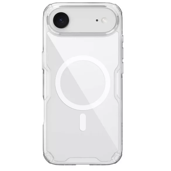 Nillkin Nature TPU Pro mágneses tok kompatibilis MagSafe iPhone 17 Air készülékhez - átlátszó