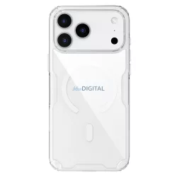   Nillkin Nature TPU Pro mágneses tok kompatibilis MagSafe iPhone 17 Pro Max készülékhez - átlátszó