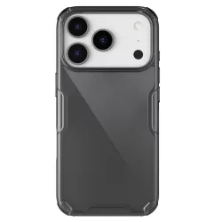   Nillkin Nature TPU Pro tok iPhone 17 Pro készülékhez - áttetsző fekete