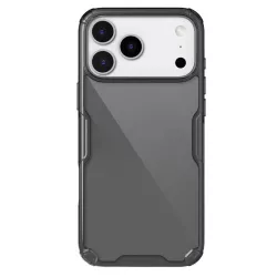   Nillkin Nature TPU Pro tok iPhone 17 Pro Max készülékhez - áttetsző fekete