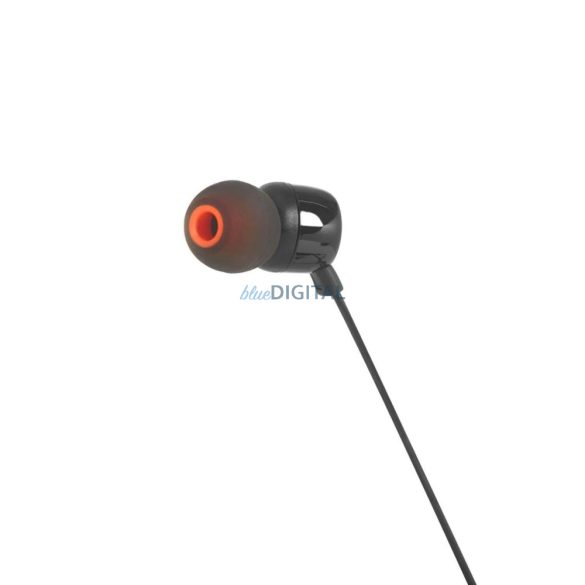 JBL Tune 160 vezetékes fülhallgató - fekete