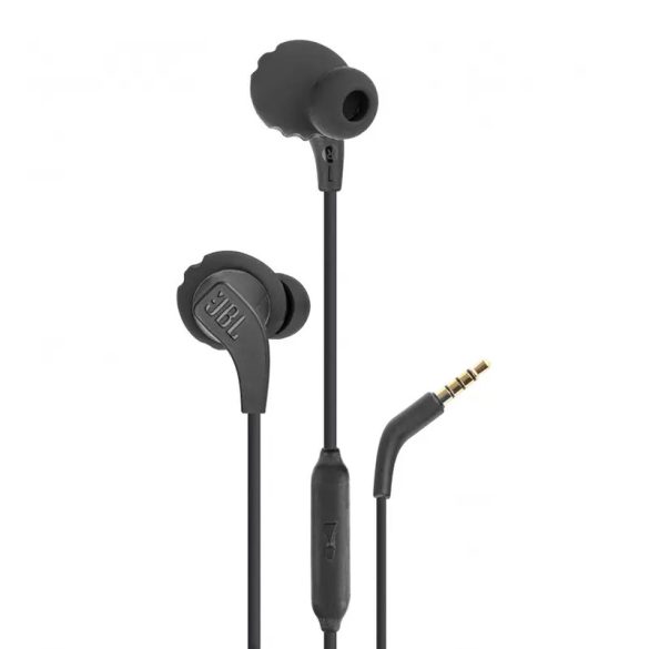 JBL Endurance Run 2 vezetékes fülhallgató ANC 3.5mm jack csatlakozóval - fekete