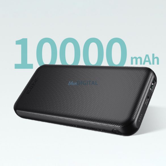 Choetech powerbank 10000mAh 18W QC PD USB / USB C fekete