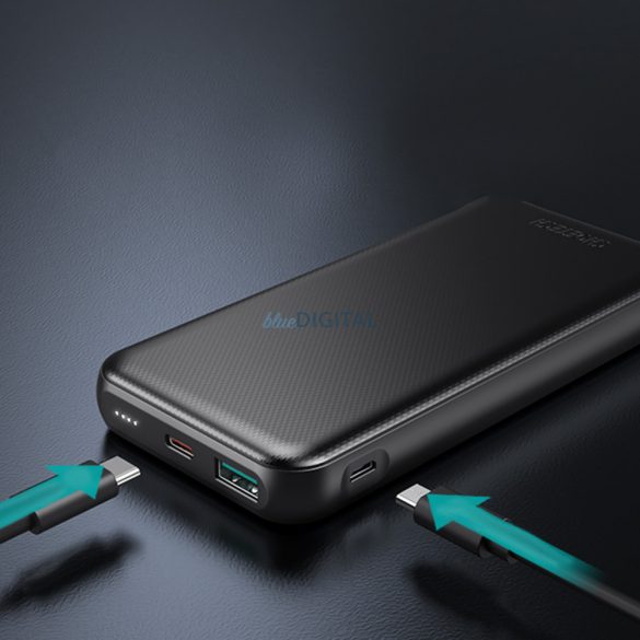 Choetech powerbank 10000mAh 18W QC PD USB / USB C fekete