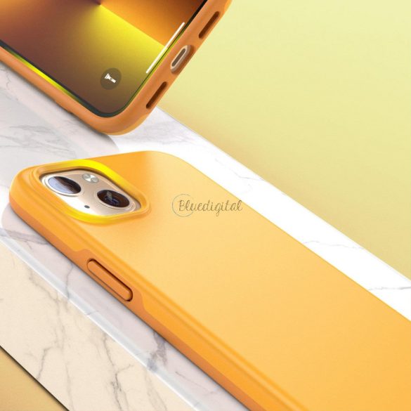 Choetech PC0112-MFM-YE iPhone13 MFM PC+TPU telefon tok, 6.1inch, narancssárga