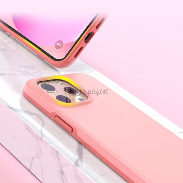 Choetech MFM leesésgátló tok MagSafe iPhone 13 Pro rózsaszín (PC0113-MFM-PK)