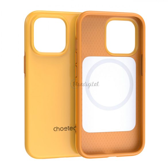 Choetech MFM leesésgátló tok MagSafe iPhone 13 Pro narancssárga (PC0113-MFM-YE)