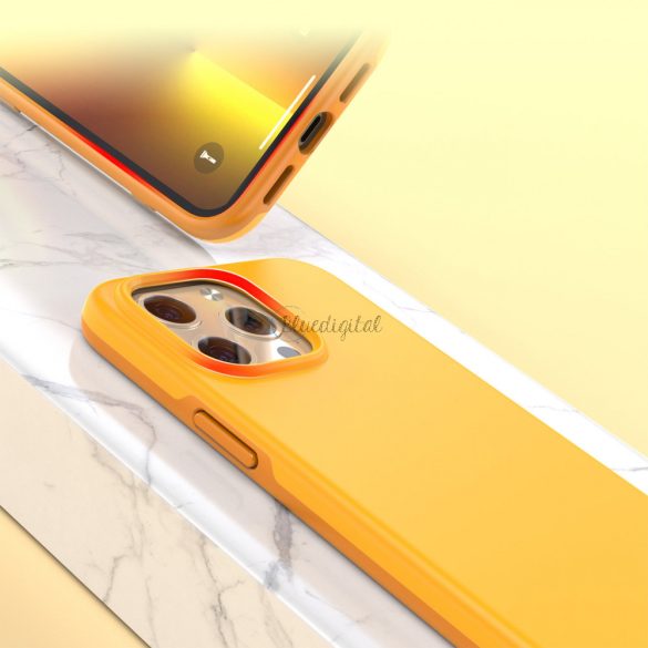Choetech MFM leesésgátló tok MagSafe iPhone 13 Pro narancssárga (PC0113-MFM-YE)