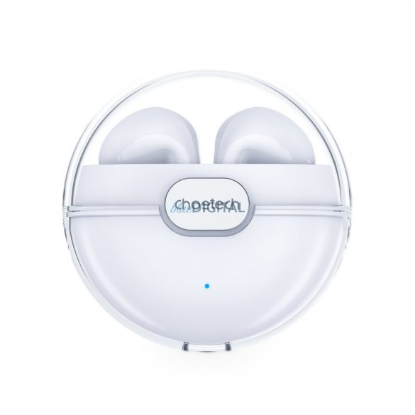Choetech TWS vezeték nélküli fejhallgató töltőtokkal fehér (BH-T08)