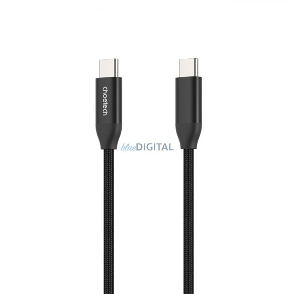 Choetech töltő- és adatkábel USB-C - USB-C PD3.1 240W 480 Mbps 2m fekete (XCC-1036)