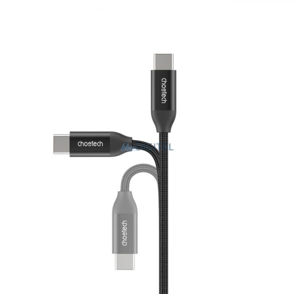 Choetech töltő- és adatkábel USB-C - USB-C PD3.1 240W 480 Mbps 2m fekete (XCC-1036)