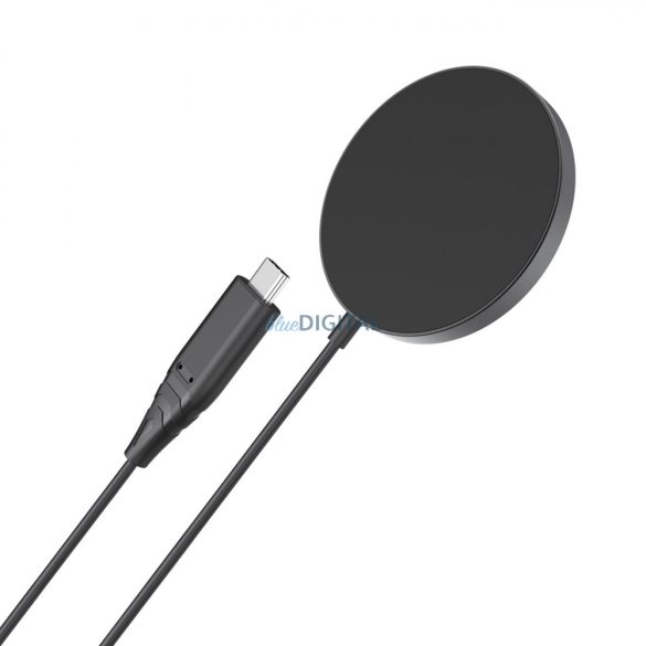 Choetech mágneses vezeték nélküli töltő 15W MagSafe iPhone 12/13/14 fekete (T518-F-BK)
