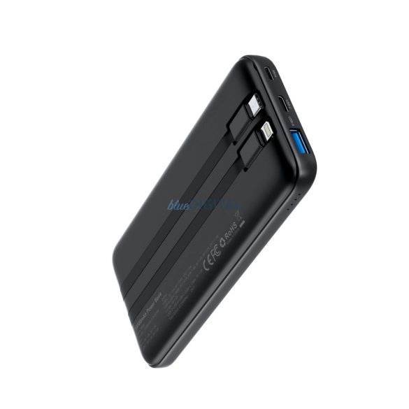 Choetech B654 powerbank 10000mAh 22.5W - fekete