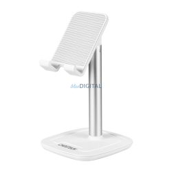   Choetech H035 alumínium állvány telefonhoz vagy táblagéphez, állítható - fehér és ezüst