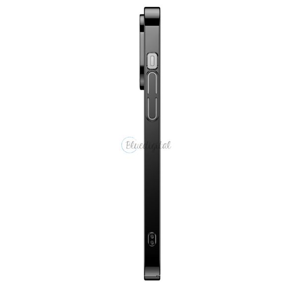 Baseus csillámos Hard PC tok átlátszó galvanizált tok iPhone 13 Pro Max fekete (ARMC000201)