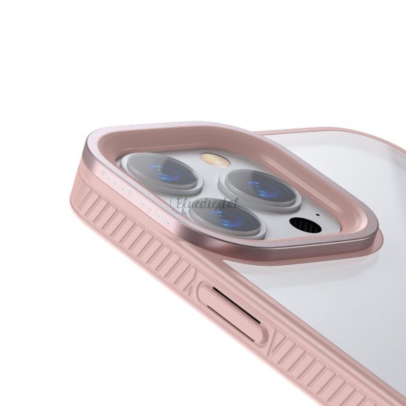 Baseus Crystal Telefon tok Hard tok iPhone 13 Pro TPU tok Pink (Arjt001004)