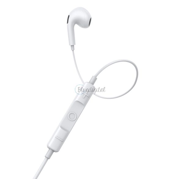 Baseus Encok C17 fülbevalós fejhallgatók USB type-c mikrofon fehér (NGCR010002)