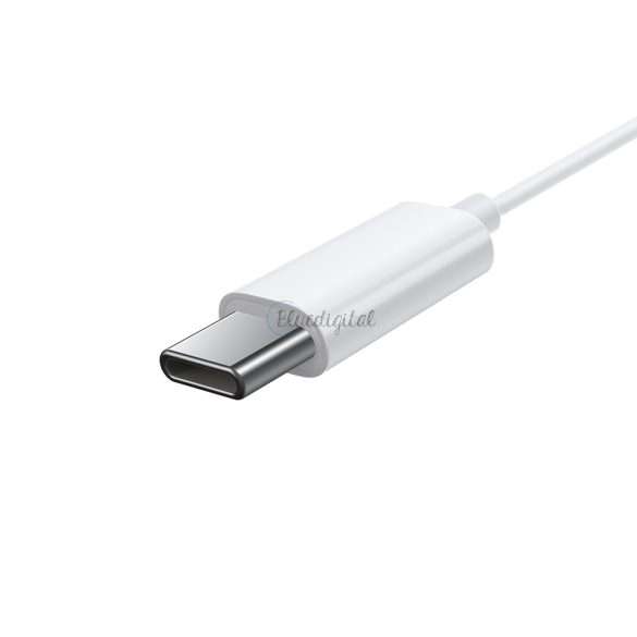 Baseus Encok C17 fülbevalós fejhallgatók USB type-c mikrofon fehér (NGCR010002)