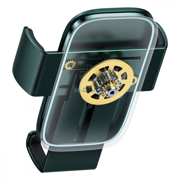 Baseus Metal Age II Gravity autós telefontartó a szellőzőrácson zöld (SUJS000006)