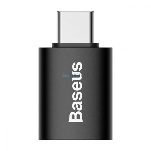 Baseus Ingenuity Series dugaszoló adapter USB Type-C USB-A 3.2 gen 1 fekete (ZJJQ000001)