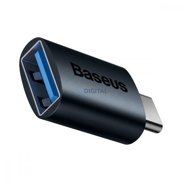 Baseus Ingenuity Series Mini OTG adapter ype-c USB-A 3.1 kék