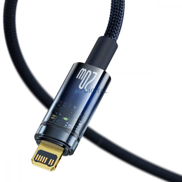 Baseus Explorer Series USB Type-C - Lightning kábel 20W 2m kék (CATS000103)