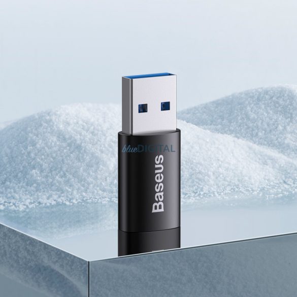 Baseus Ingenuity Series Mini USB 3.1 OTG USB Type-C adapter fekete (ZJJQ000101)