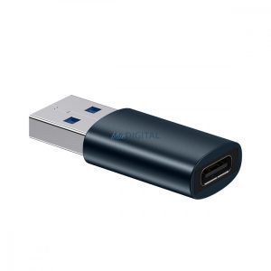 Baseus Ingenuity Series Mini USB 3.1 OTG USB Type-C adapter kék (ZJJQ000103)