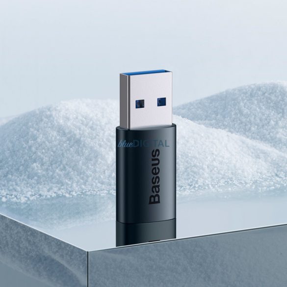 Baseus Ingenuity Series Mini USB 3.1 OTG USB Type-C adapter kék (ZJJQ000103)